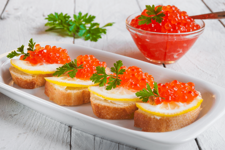 Caviar offers countless health benefits