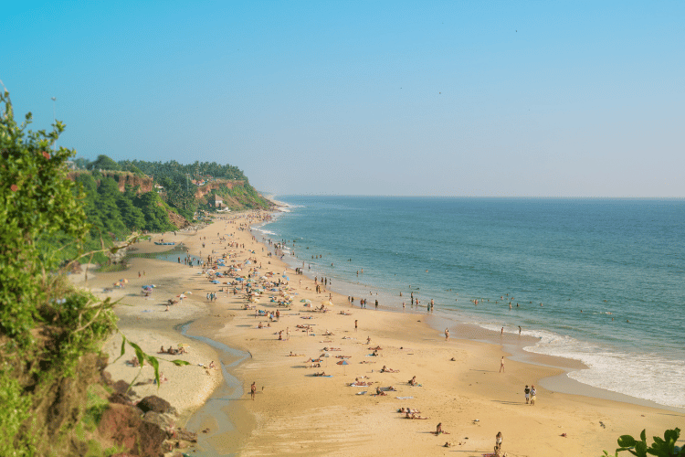 Varkala beach