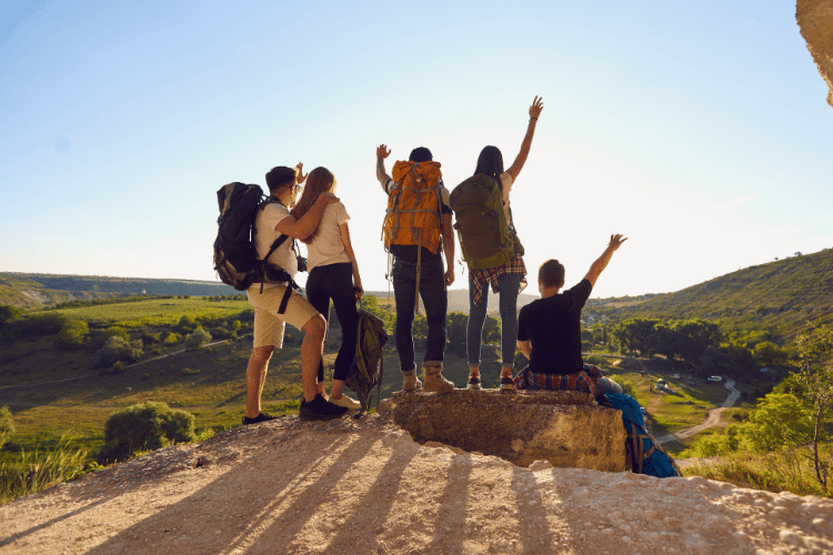 People travel to enjoy pleasant weather