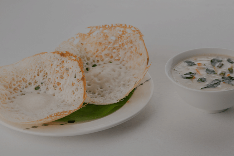 Appam and stew