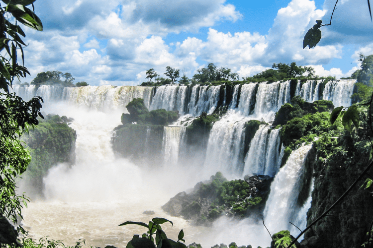 Largest Iguazu waterfall