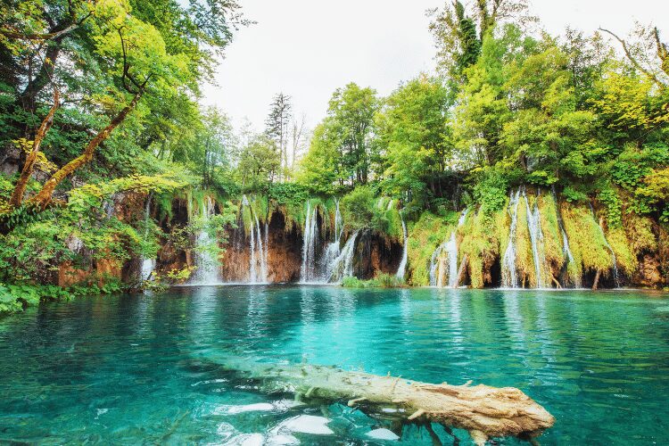 Prettiest Plitvice waterfall