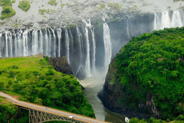 Iconic Victoria falls