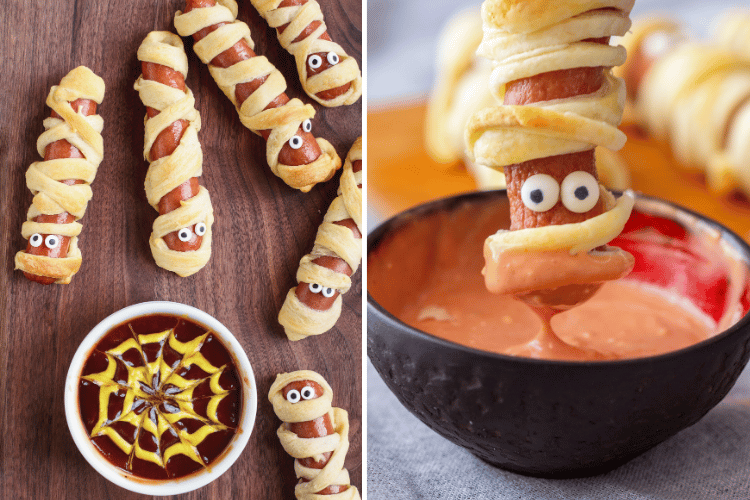 Hot dog mummies