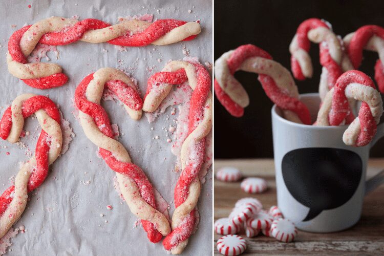 Candy Cane Cookies