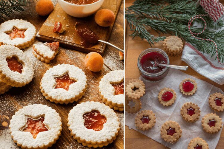 Linzer Cookies