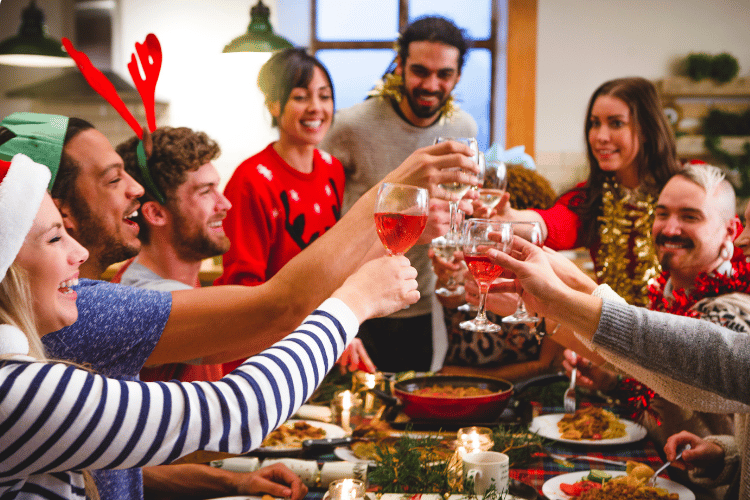 Christmas cocktails